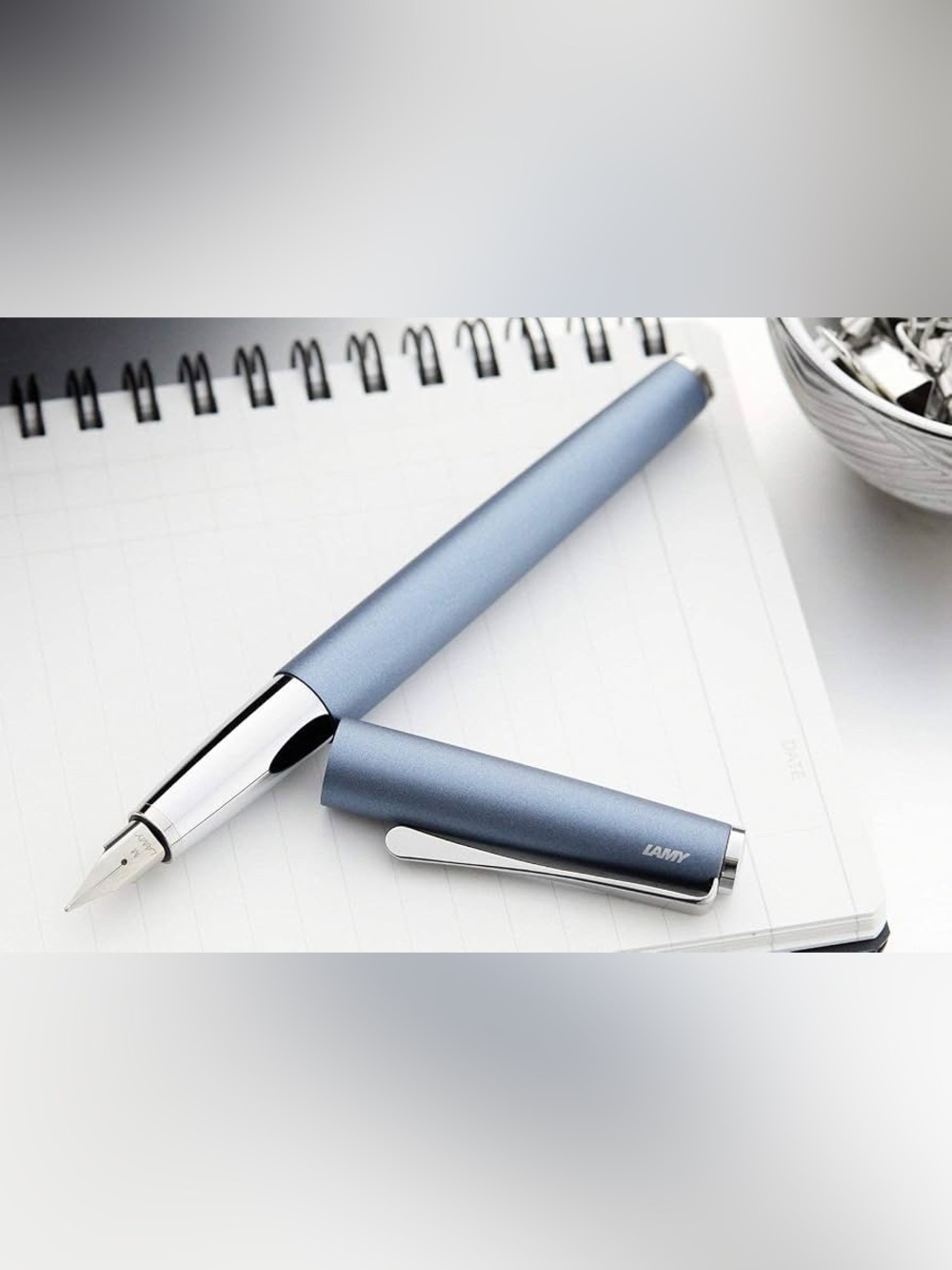 Lamy Studio Fountain Pen in Glacier Blue | Extra Fine Nib